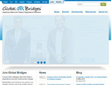 Tablet Screenshot of globalbridges.org